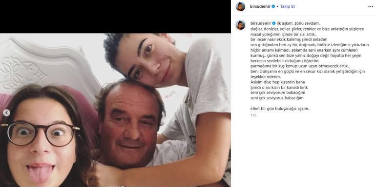 Babasını kaybetmişti Güzel oyuncudan duygulandıran paylaşım: Şimdi o asi kızın bir kanadı kırık