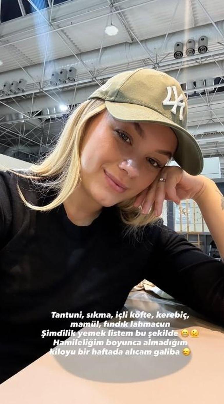 Anne olmak için gün sayıyor 23 haftalık hamile olan Başak Karahan nelere aşerdiğini açıkladı