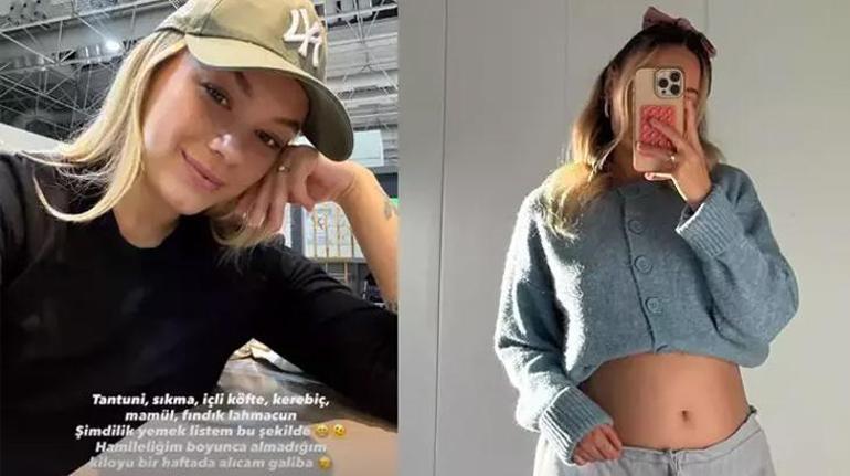 Başak Karahanın hamilelik heyecanı Aşerdiklerini sıraladı
