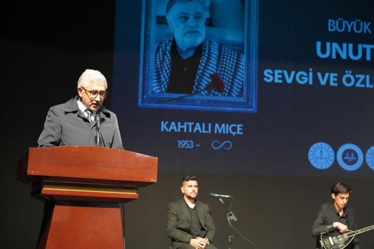 Sevenleri onu unutmadı Kahtalı Mıçe şarkılarıyla anıldı