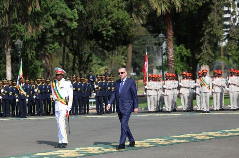 Cumhurbaşkanı Erdoğan Etiyopyada