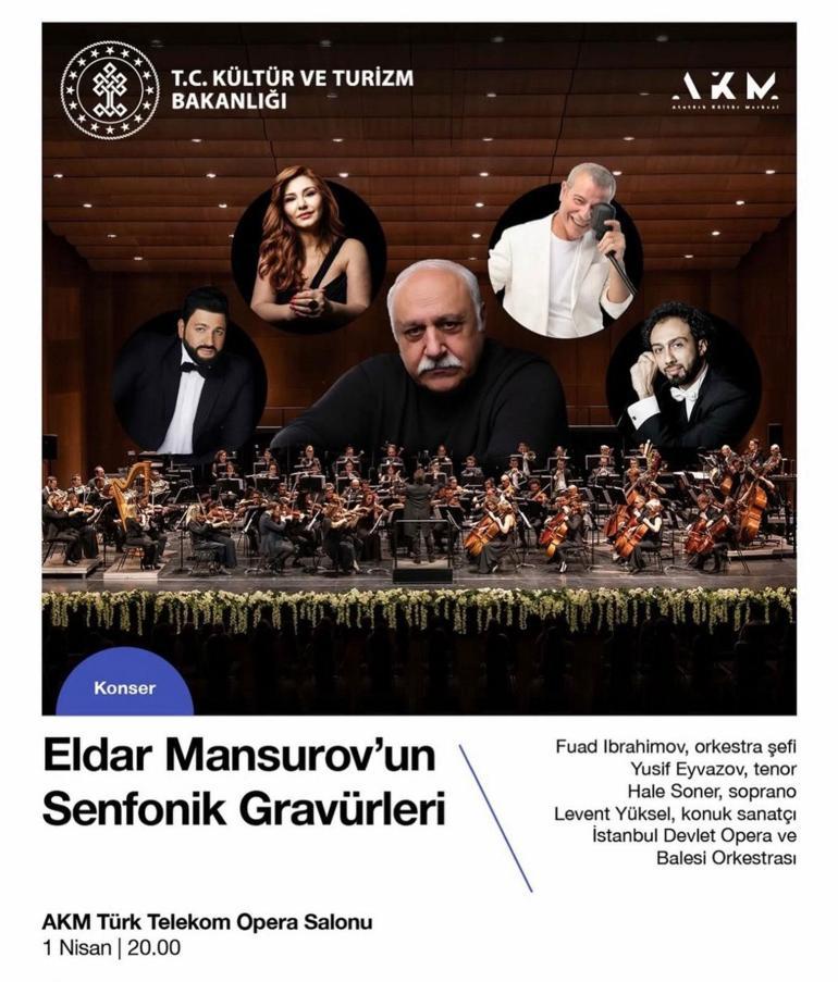 Eldar Mansurov’un Senfonik Gravürleri AKM’de