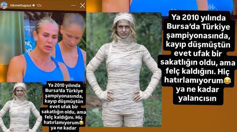 Hikmet Tuğsuzdan Nagihan Karadereye şok söz Yalancısın