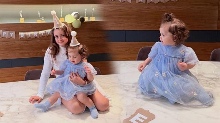 Volkan Demirel ve Zeynep Sever’in minik mutluluğu: Yasmin 1 yaşında