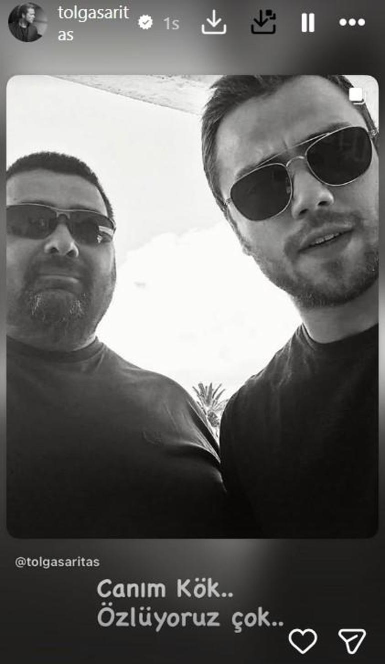 Yakın arkadaşını kaybetmişti Tolga Sarıtaştan duygusal paylaşım