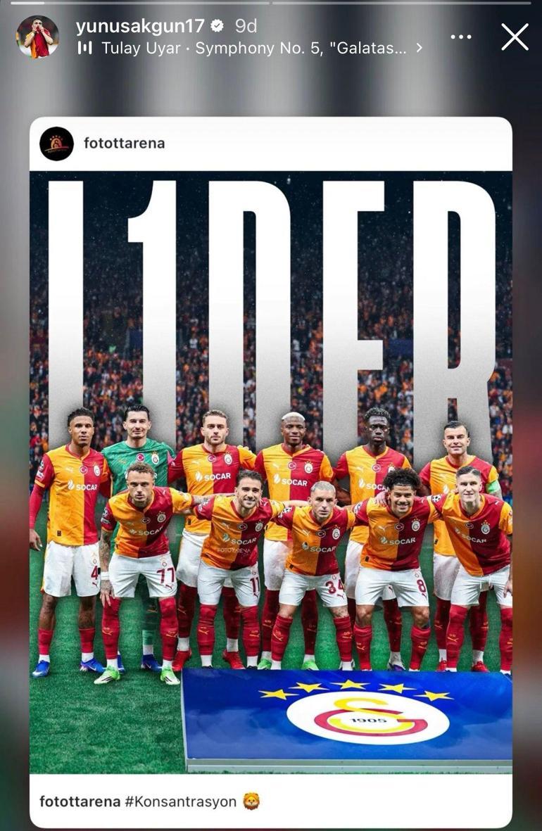 Galatasarayda Yunus Akgün ve Abdülkerim Bardakcıdan Fenerbahçe göndermesi