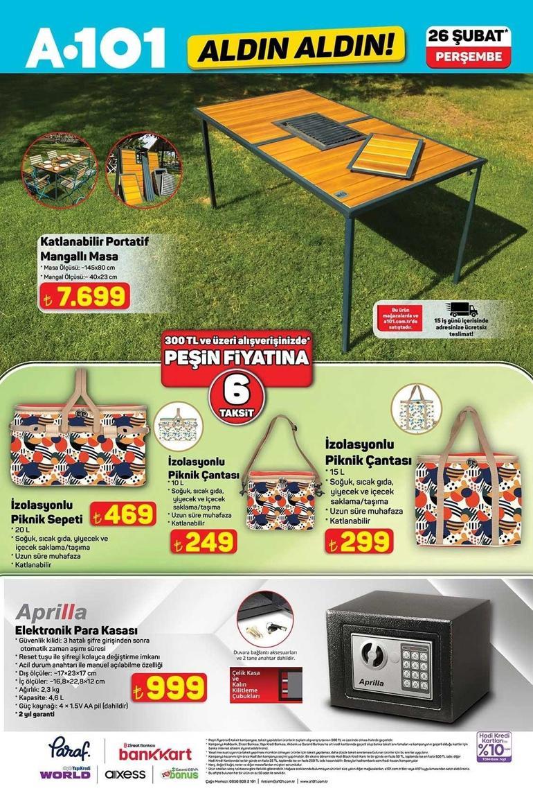 A101 AKTÜEL İNDİRİMLERİ | A101 Aldın Aldın 26 Şubat Perşembe aktüel kataloğunda hangi ürünler satışa çıktı Dijital Termos, Saç Kurutma Makinesi, Akıllı Hava Temizleyici, Erkek Bakım Seti