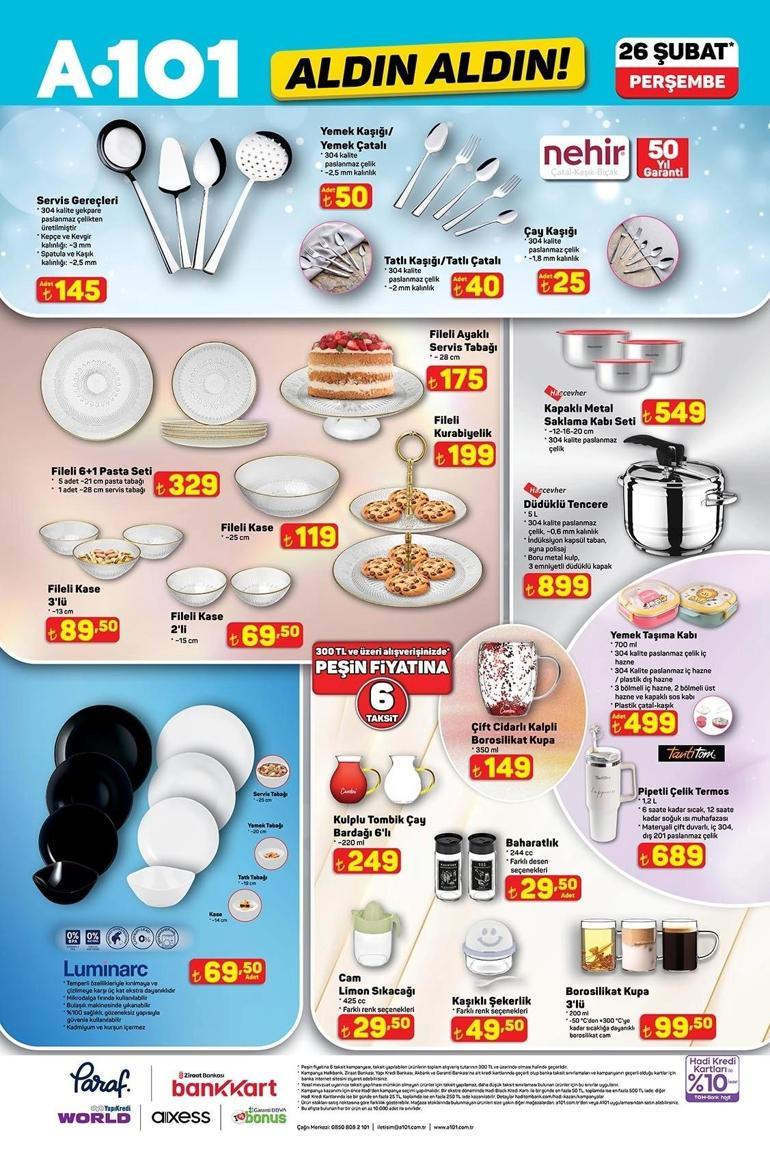 A101 AKTÜEL İNDİRİMLERİ | A101 Aldın Aldın 26 Şubat Perşembe aktüel kataloğunda hangi ürünler satışa çıktı Dijital Termos, Saç Kurutma Makinesi, Akıllı Hava Temizleyici, Erkek Bakım Seti