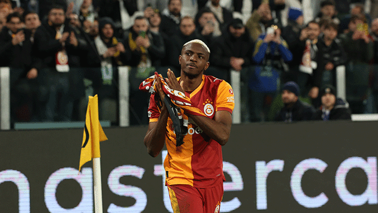 Galatasarayın zaferi İtalyan basınında Osimhen, Juventusun umutlarını kırdı