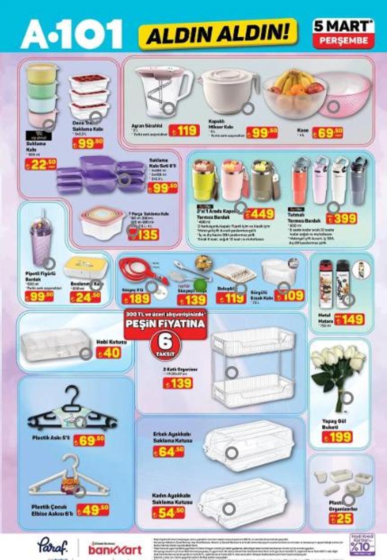 YENİ A101 AKTÜEL 5 MART 2026 PERŞEMBE: A101 aktüel kataloğunda bu hafta hangi ürünler satışa çıkacak Onvo Televizyon, Kiwi Halı Yıkama Makinesi, Singer Overlok Makinesi, 125 CC Benzinli Motosiklet...