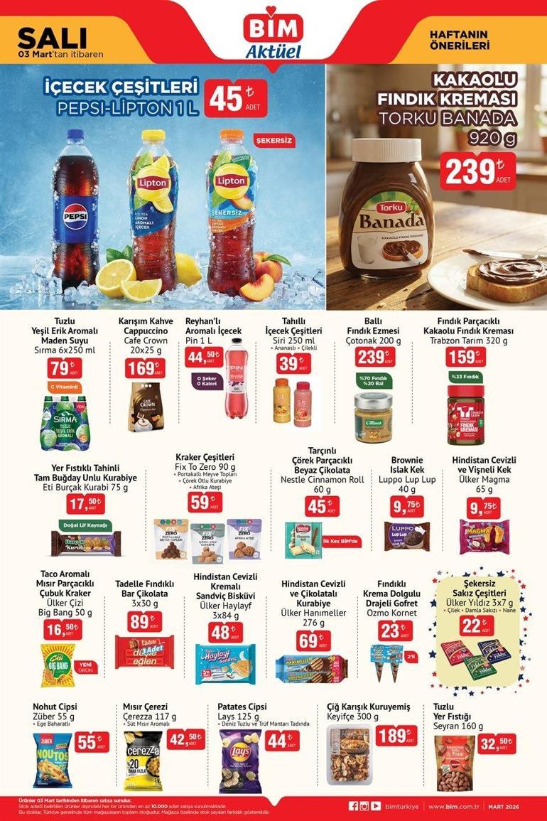YARIN RAFLARDA SATIŞA ÇIKIYOR | BİM 6 Mart Cuma aktüel ürünler kataloğunda bu hafta hangi ürünler satışa çıkacak Halı ve Koltuk Yıkama Makinesi, Cam Ankastre Set, Şarjlı Süpürge, 3lü Cam Kase...