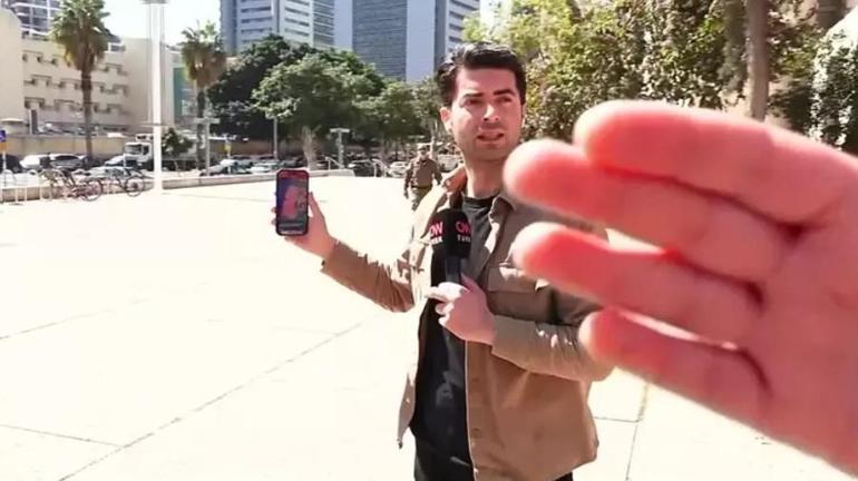 CNN Türk’ün Tel Aviv yayınına müdahale Canlı yayın kesildi