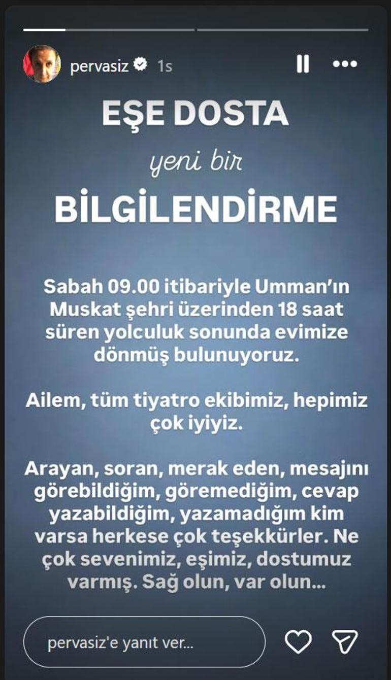 İlker Ayrık ile Şevket Çoruh, Dubaide mahsur kalmıştı Ünlü oyunculardan haber geldi