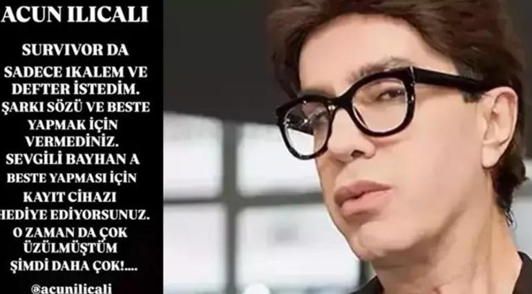 Acun Ilıcalı Yılmaz Morgülden özür diledi All Starda görmek isteriz seni