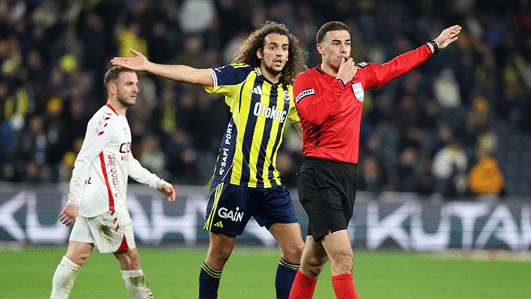 Fenerbahçe maçı sonrası Senad Oktan Guendouzinin sarı kartına tepki Acilen yabancı hakem gelmeli