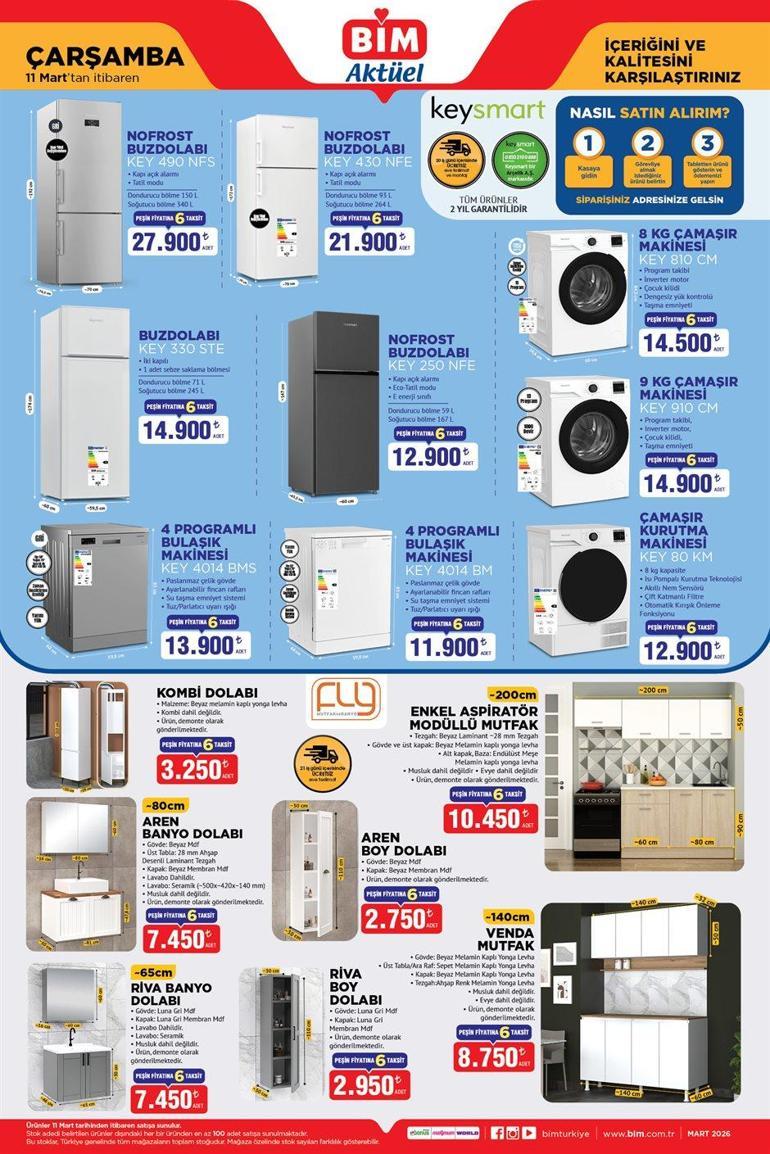 BİM AKTÜEL 10 MART 2026 KATALOĞU RAFLARDA | 11-13 Mart 2026 BİM aktüel ürünler indirimli fiyatları: Blender, Yüz bakım toniği, Kurutma makinesi...