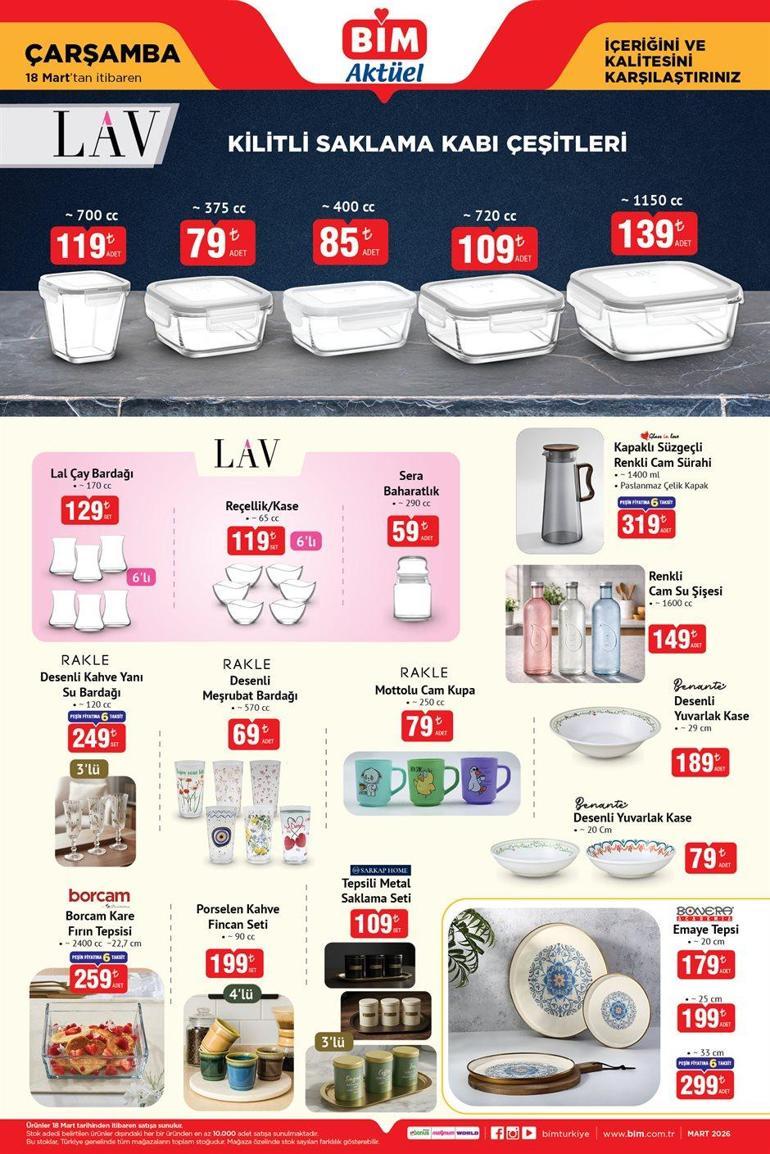 17-18 MART BİM AKTÜEL KATALOGLAR | BİM 18 Mart Çarşamba aktüel kataloğunda bu hafta hangi ürünler satışa çıkacak Hareketli Wi-Fi Güvenlik Kamerası, Stanley Termos, Kamp Sandalyesi, Pijama Takımı, Sırt Çantası...