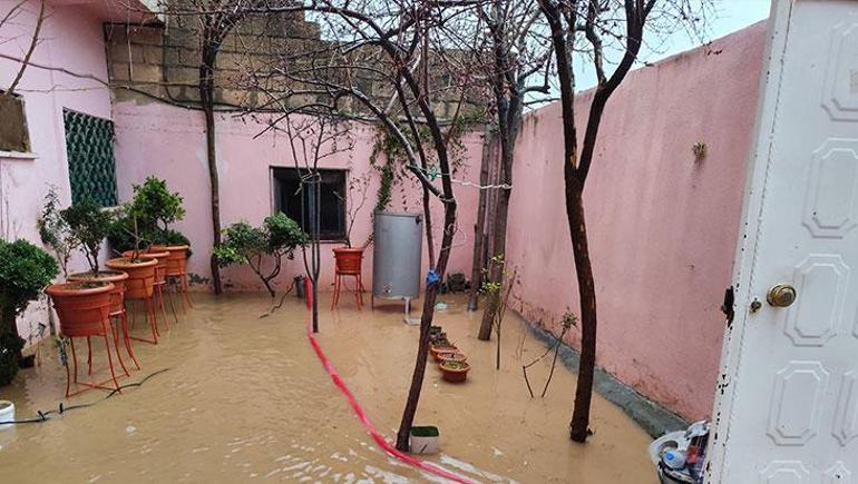 Mardinde şiddetli yağış felakete yol açtı Araçlar sürüklendi, hayvanlar telef oldu