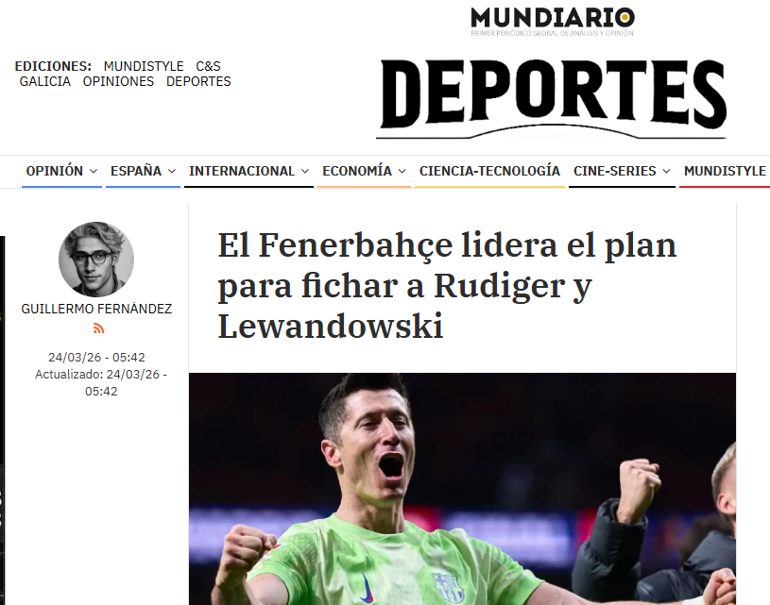 Fenerbahçeden çifte transfer bombası İspanyol basını duyurdu: Real Madridin yıldızına teklif