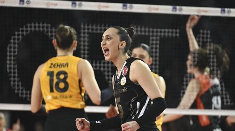 Kadınlar voleybolda kupanın sahibi VakıfBank oldu