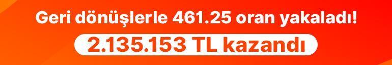 Geri dönüşlerle 461.25 oran yakaladı 2.135.153TL kazandı…