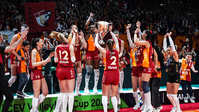 Galatasarayda Mehmet Cibaradan CEV Kupası sonrası açıklama Tek Türk kulübüyüz