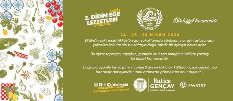 Ege mutfağının zenginliği Didim’de buluşuyor