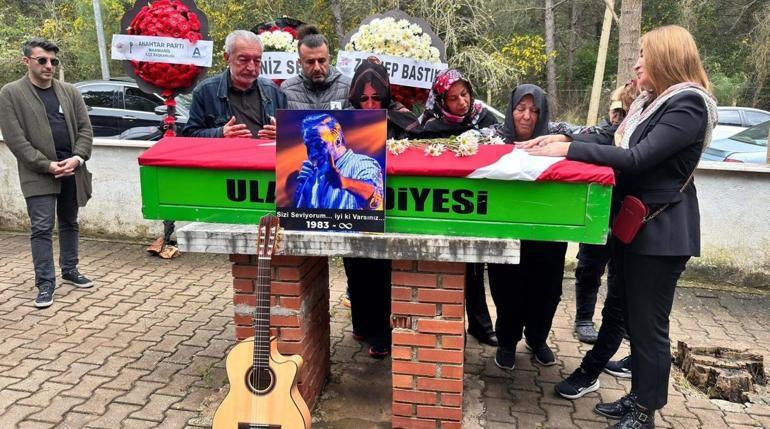 Rıza Tamere gözyaşlarıyla son veda Çok sevdiği gitarıyla uğurlandı