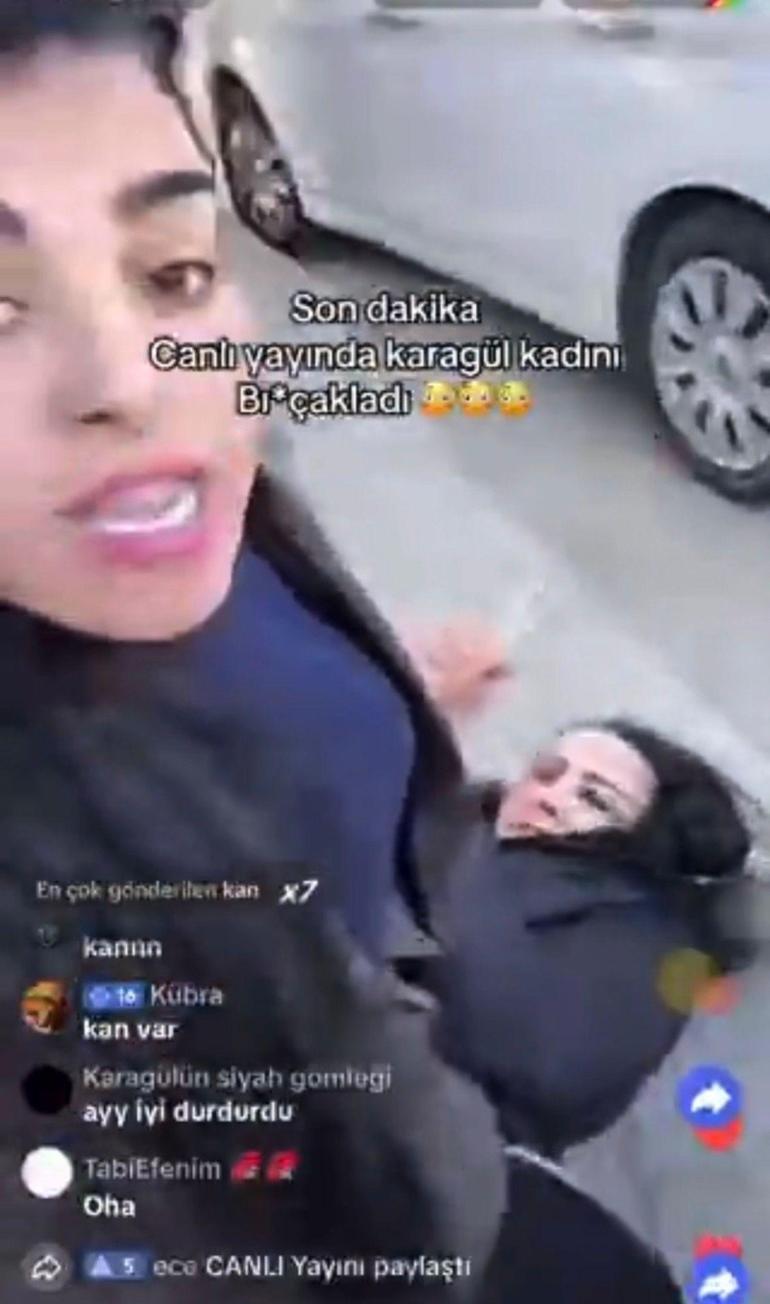 TikTok fenomeni canlı yayında bir kadını bıçakladı Hediye ve etkileşim yağdı