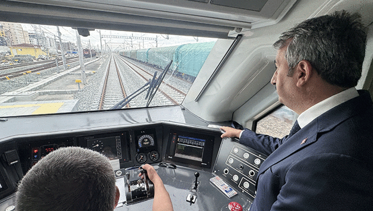 Kapıkule Hızlı Tren Hattı’nın Edirne etabında, test sürüşü 3 hafta sürecek
