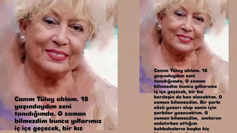 Tülay Özer ölümüyle yasa boğdu Seda Akaydan duygu yüklü veda: Yolun gülüşün kadar güzel olsun