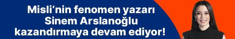 Misli’nin fenomen yazarı Sinem Arslanoğlu kazandırmaya devam ediyor 2 maçta 14.23 oran…