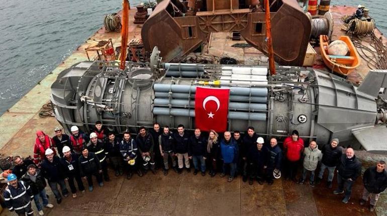 Derin sularda yeni güç Mavi Vatan’ın son kozu tarihe geçti