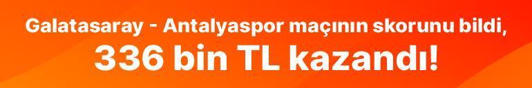 Galatasaray - Antalyaspor maçının skorunu bildi, 336 bin TL kazandı