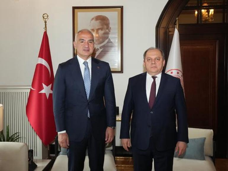 Bakan Ersoy, Yargıtay Başkanı Kerkezi Cumhuriyet Müzesinde ağırladı