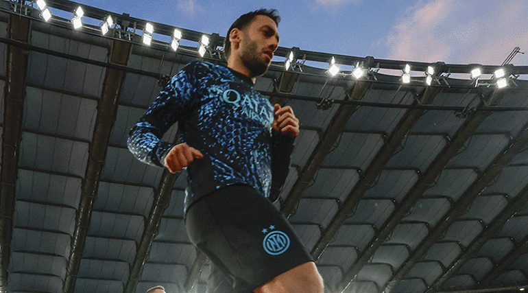 İtalya Kupasında şampiyon Inter Milan Hakan Çalhanoğlu bir kez daha kupa sevinci yaşadı