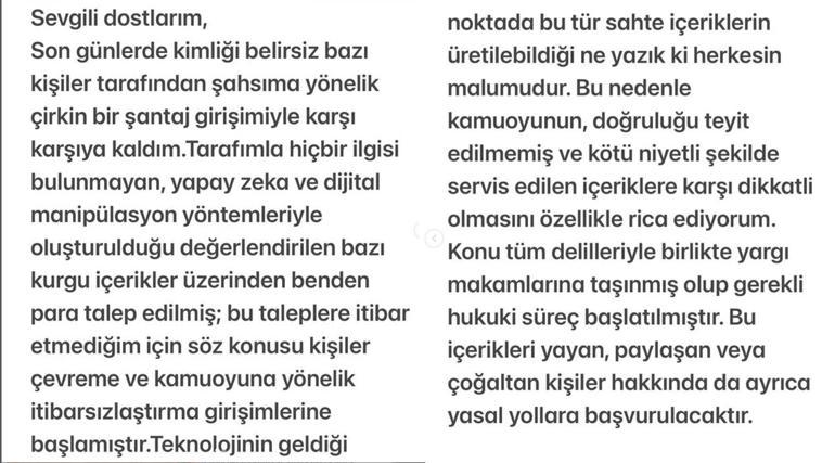 Mehmet Ali Erbilden şantaj açıklaması: Talep edilen parayı kabul etmedim