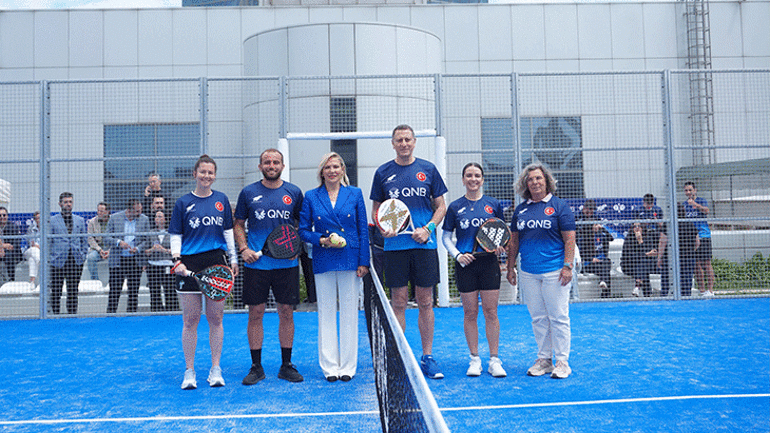 Türkiye Tenis Federasyonu’ndan padel için QNB Türkiye işbirliği anlaşması