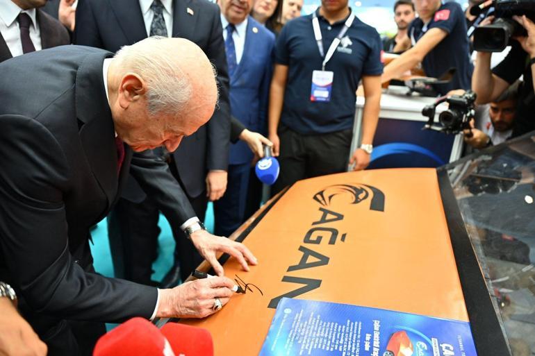 MHP Genel Başkanı Bahçeli, TEKNOCAK Teknoloji ve İnovasyon Festivalini ziyaret etti