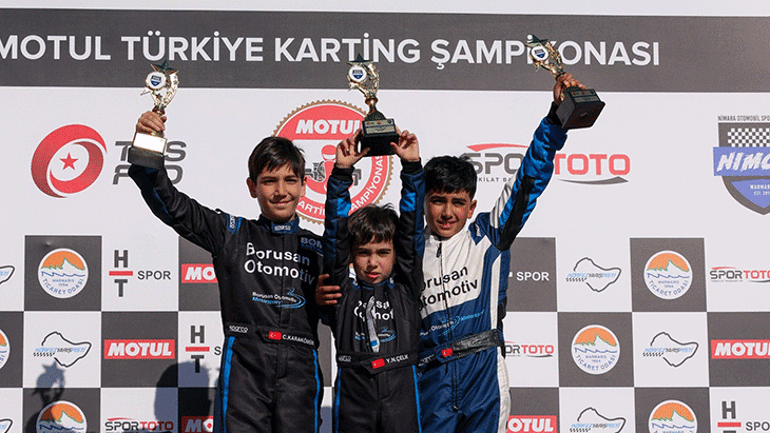 Türkiye Karting Şampiyonası’nın ikinci ayağında BOM Karting Takımı, performansıyla dikkat çekti