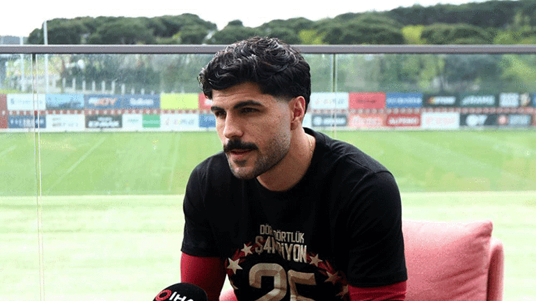 Galatasarayda Eren Elmalı Avrupada kupa hedefini açıkladı Trabzonspor maçı benim için unutulmaz bir an