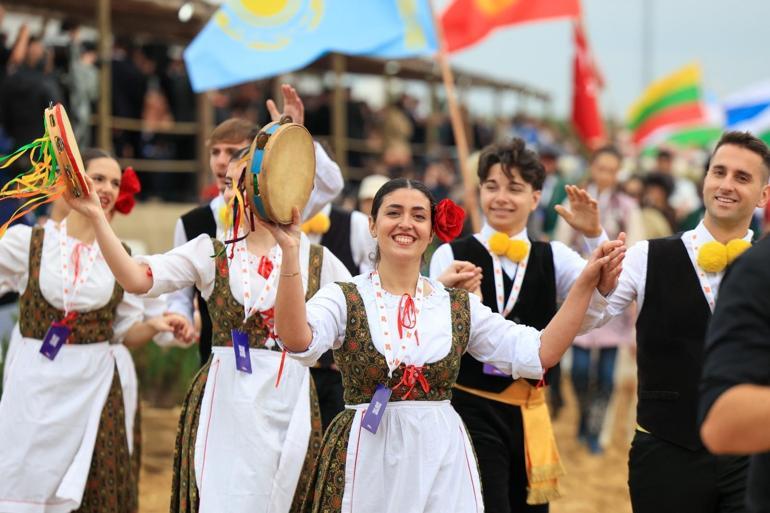 8. Etnospor Kültür Festivali İstanbulda başladı 50’ye yakın ülke İstanbul’da bir araya geldi