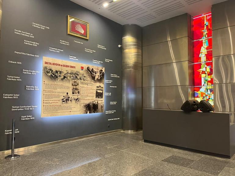 CHP Genel Merkezi’nde yaşananların izleri siliniyor İçeriden görüntüler