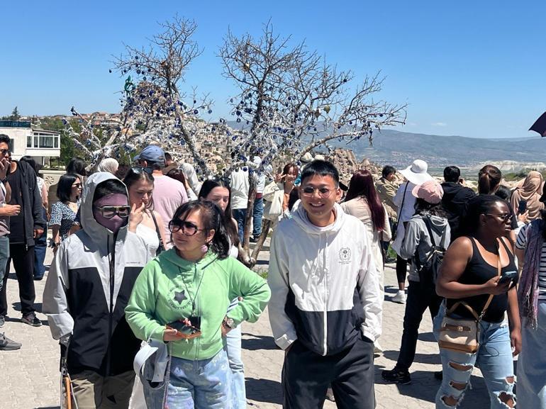 Kapadokyada bayram tatili yoğunluğu Otellerin yüzde 80i doldu