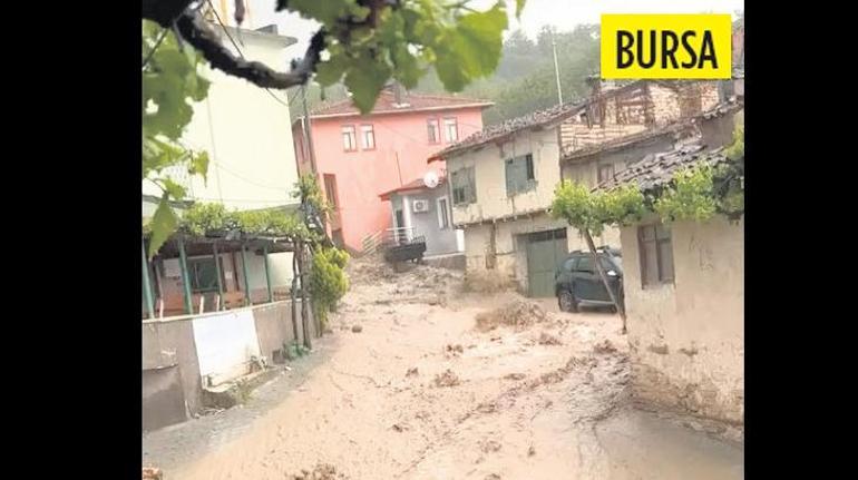 Sağanakla gelen sel