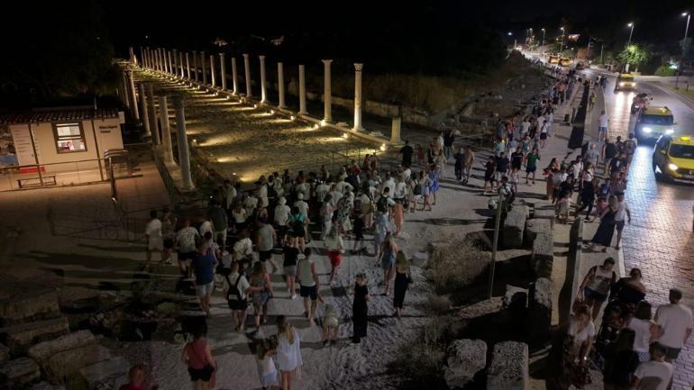 Gece Müzeciliğinde yeni sezon 20 müze ve ören yeri gece ziyarete açıldı