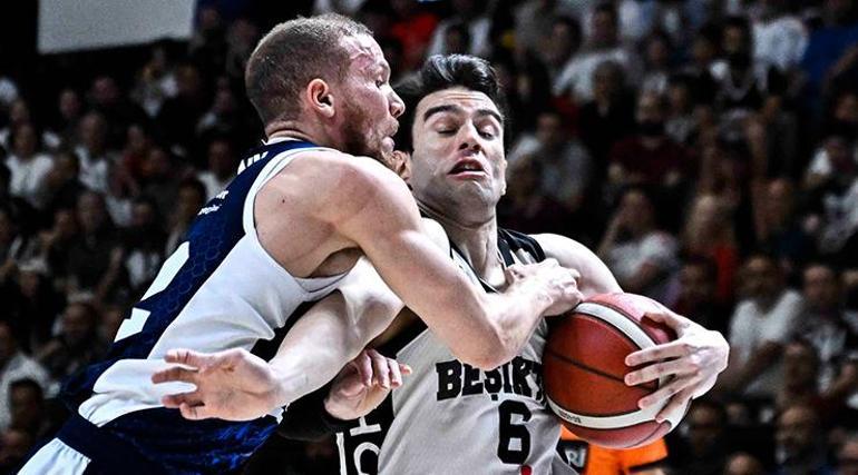 Basketbol Süper Ligi yarı final serisinin ilk maçında Beşiktaş, Bahçeşehir Kolejini mağlup etti
