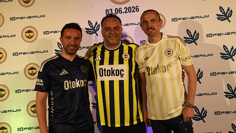 Fenerbahçenin yeni sezon formaları resmen tanıtıldı