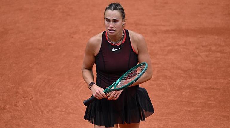 Roland Garrosta bir sürpriz daha Dünya 1 numarası Sabalenka çeyrek finalde elendi