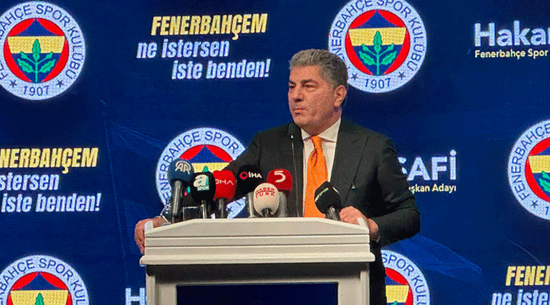 Fenerbahçede Hakan Safiden Aziz Yıldırıma adaylık tepkisi Gençler aday olsun dediniz, aday oldunuz